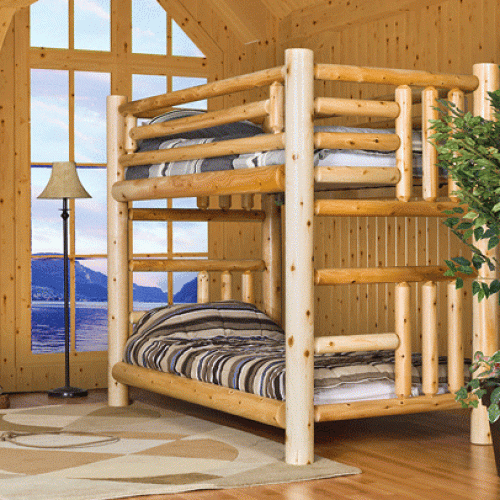 Cedar Log Beds