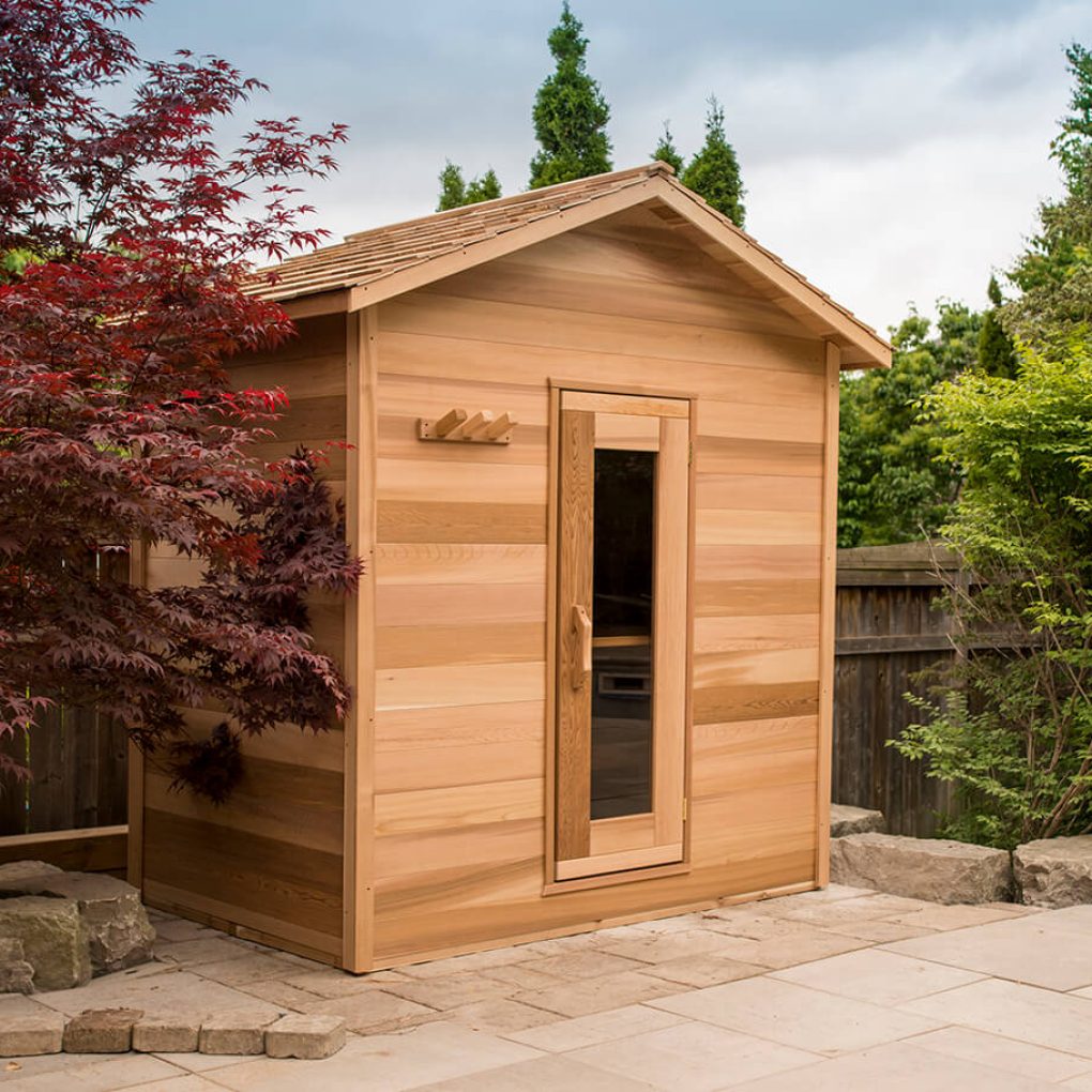 Outdoor Cabin Sauna - Dundalk Leisurecraft