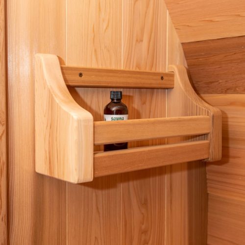 Cedar Bottle Shelf