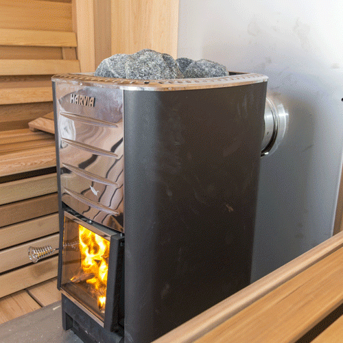 Wood Burning Harvia Heater