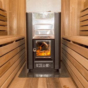 harvia wood sauna stove
