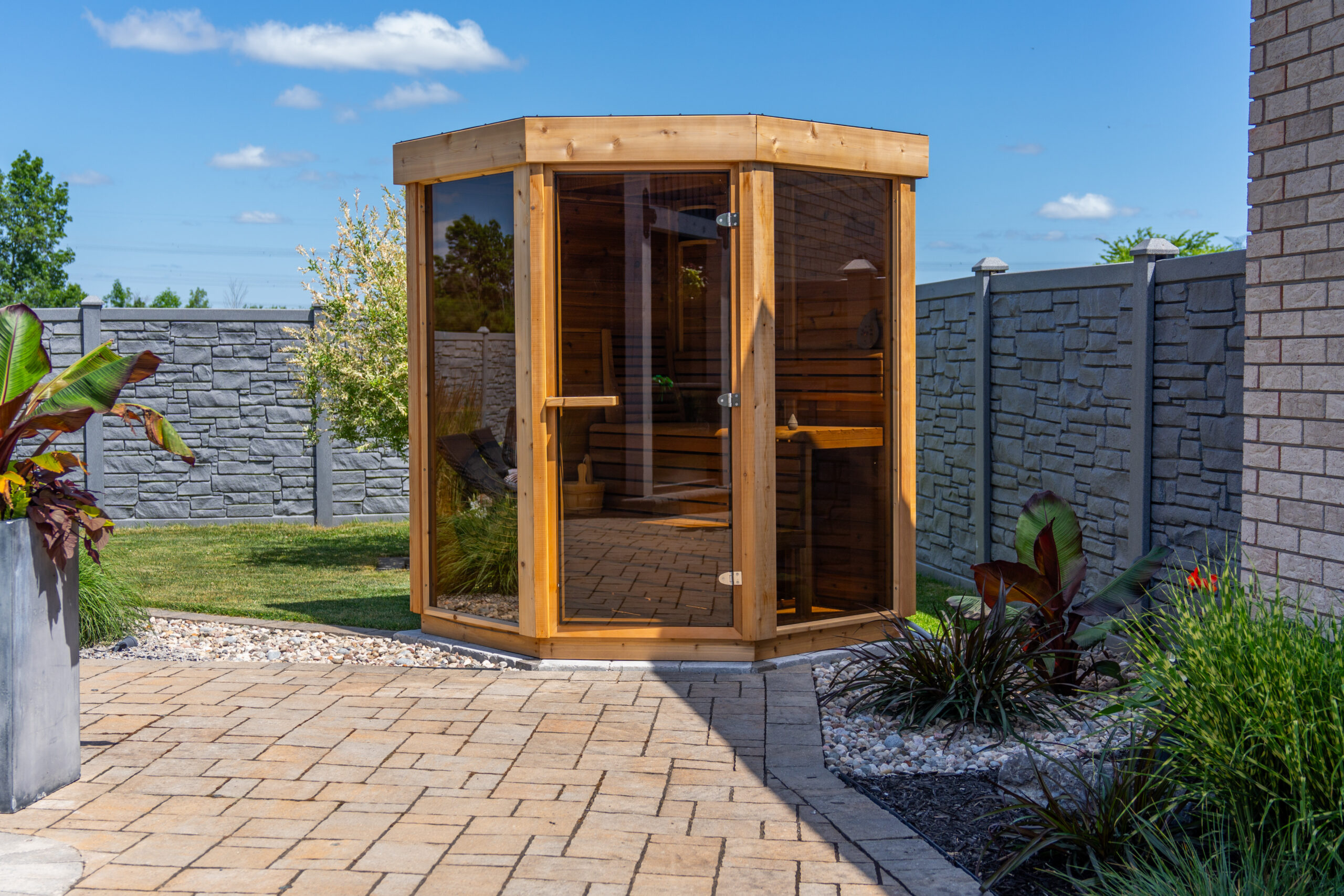 Pure Cube Trinity Sauna - Leisurecraft