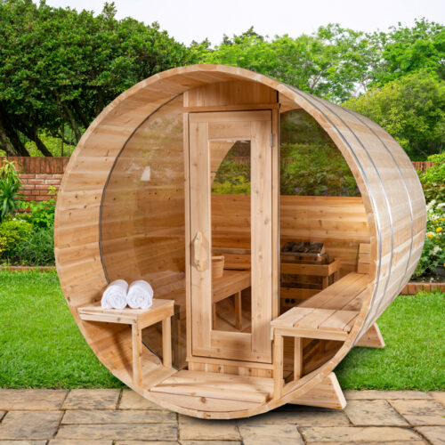Canadian Timber Serenity MP Barrel Sauna CTC2245MPE