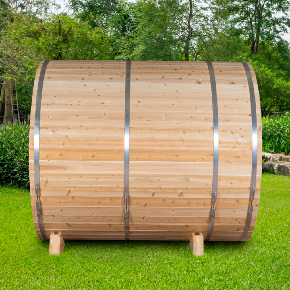 Canadian timber sauna